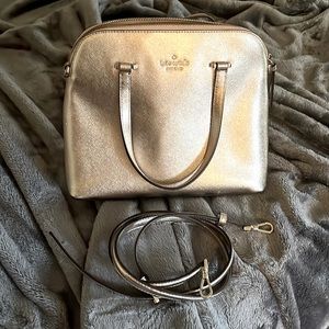 Kate Spade Champagne Satchel